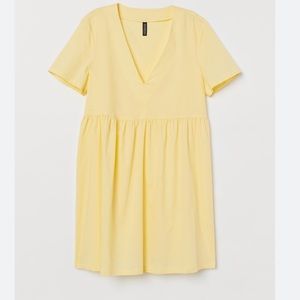 Yellow Babydoll dress